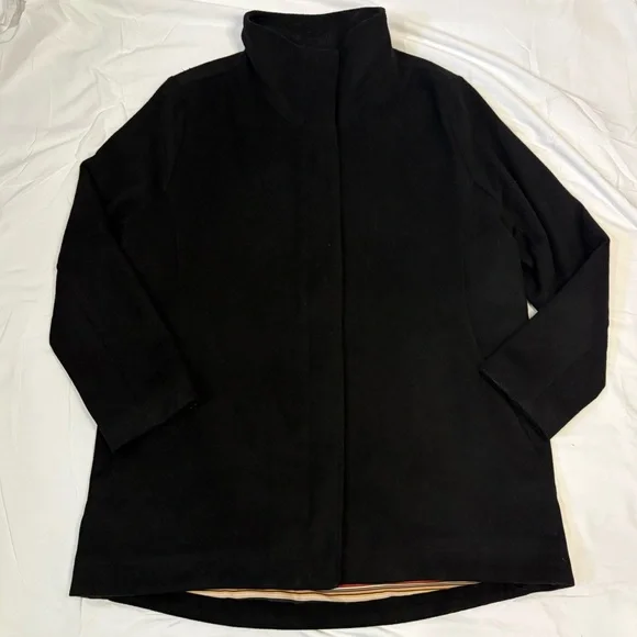 Pendleton Virgin Wool Blend Spring/Fall Coat Jacket Men’s XL Black EUC Classic - Picture 2 of 11